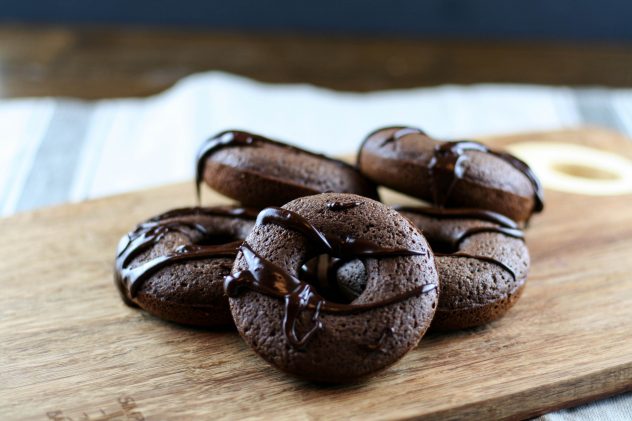 Nut-free chocolate donut