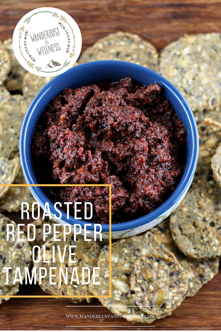 roasted red pepper olive tapenade