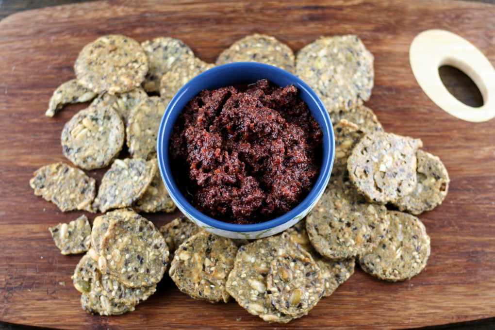 roasted red pepper olive tapenade
