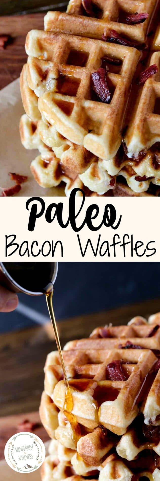 Paleo Bacon Waffles