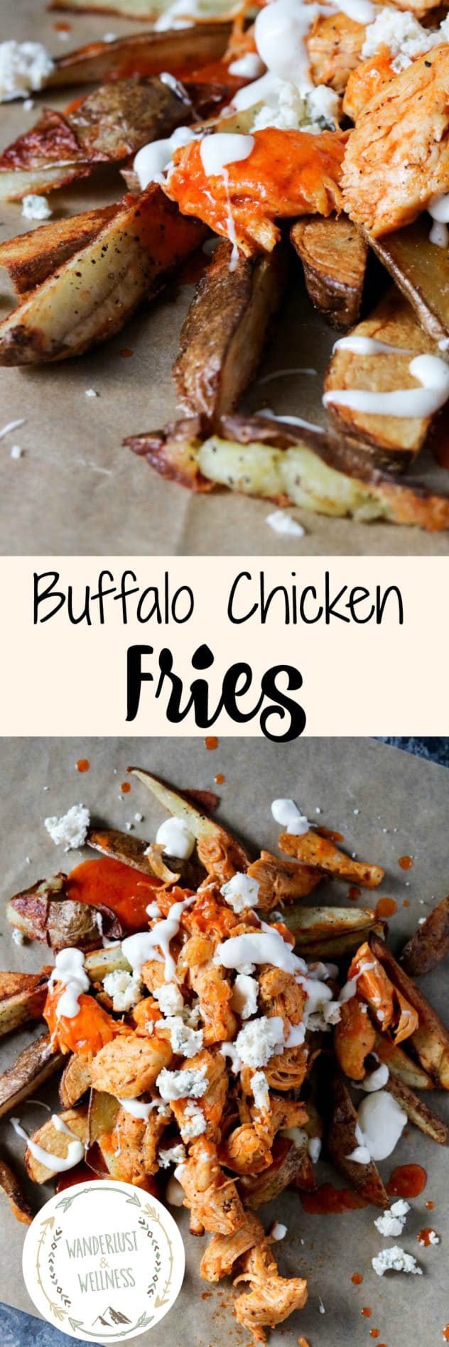 Homemade Buffalo Chicken Fries